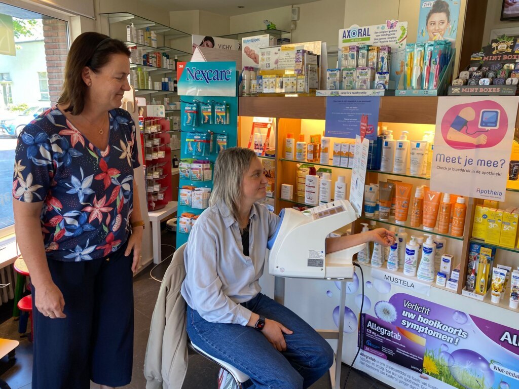 Bloeddrukmeting apotheek